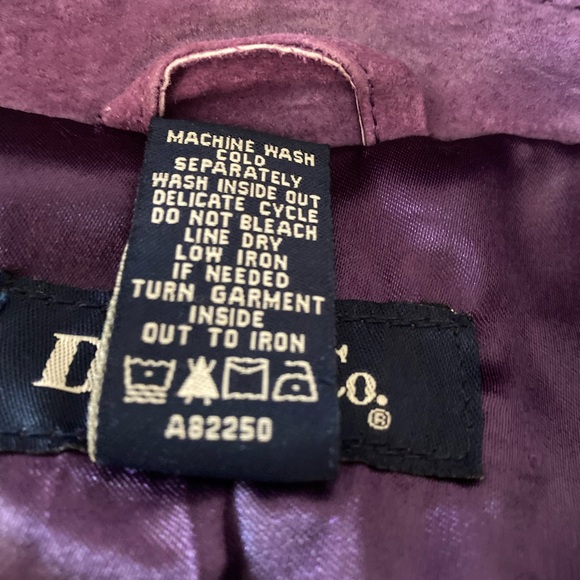 Denim & Co Washable Leather Jacket - Picture 7 of 7